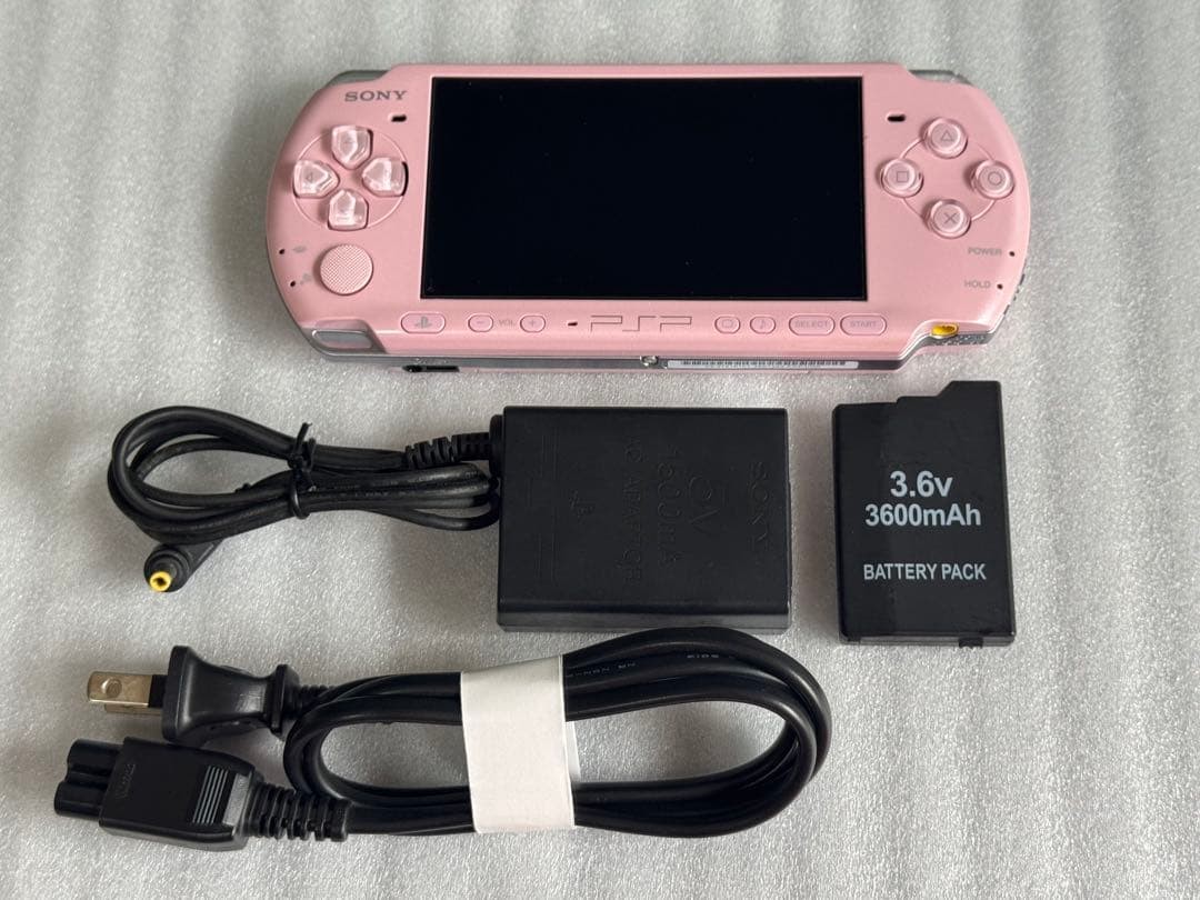 SONY PSP-3000ZP Blossom Pink Console NTSC-J Tested Working Japan