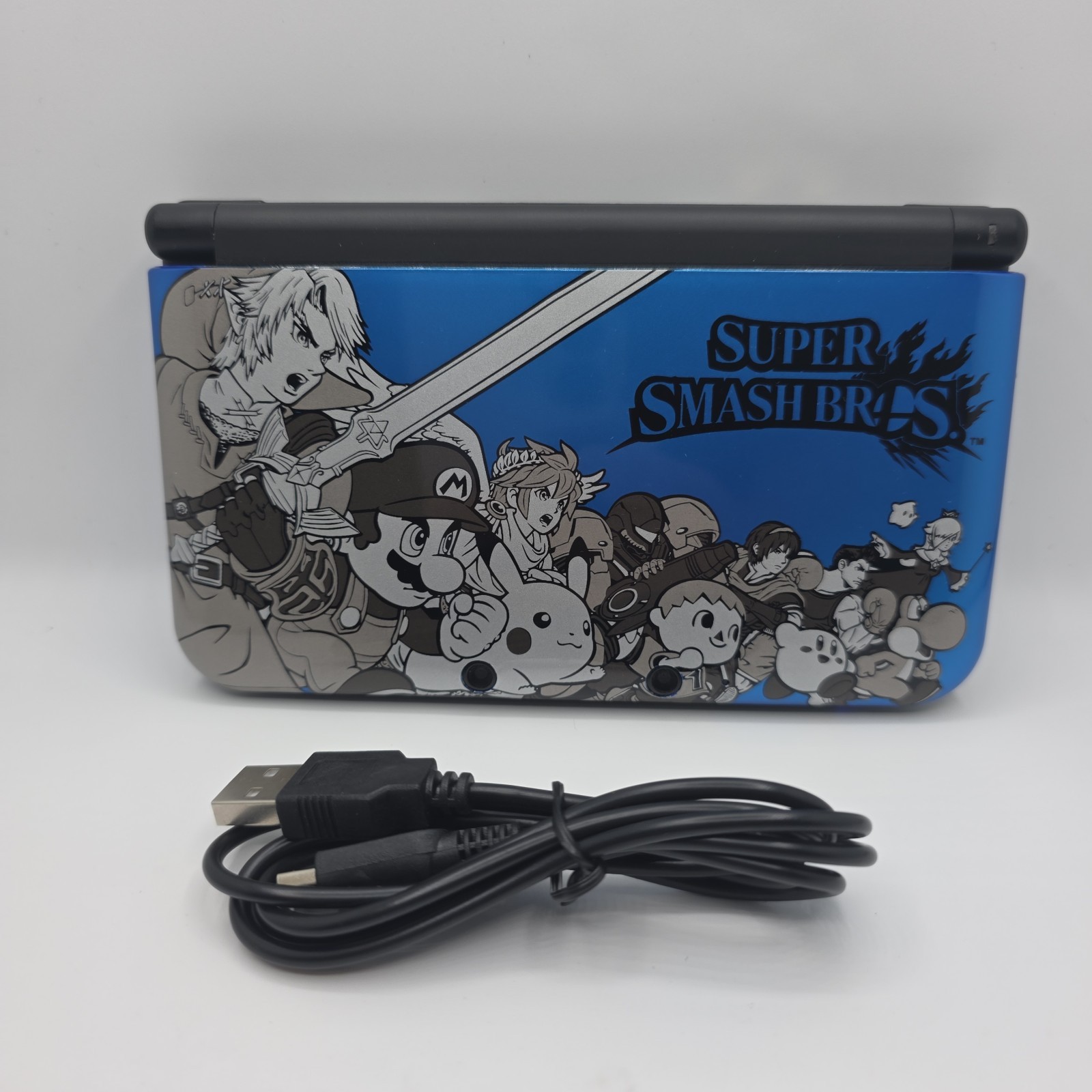 Nintendo 3DS XL Handheld System – Blue Glass Screens US REGION