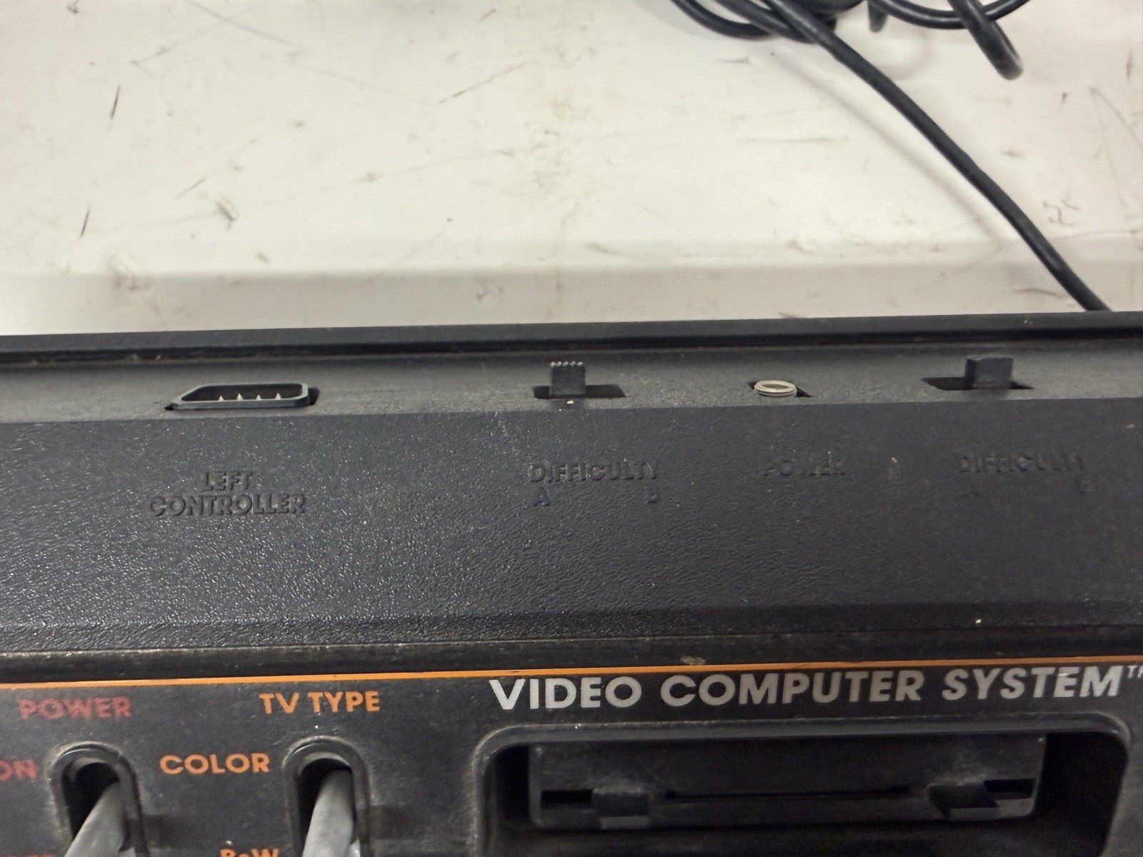 Untested Looks Nice Atari 2600 Console CX-2600A – Woody Wood Grain Console Only
