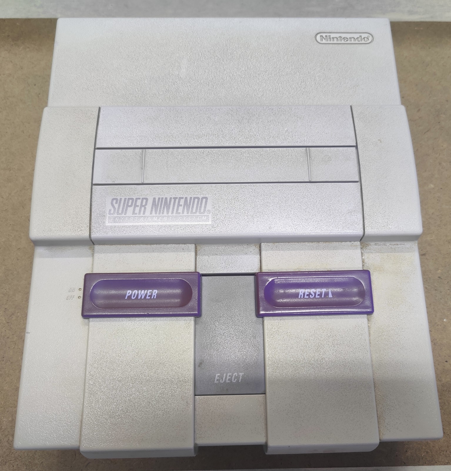 Super Nintendo SNES Console Only As Is – Parts/Repair – blue screen of death