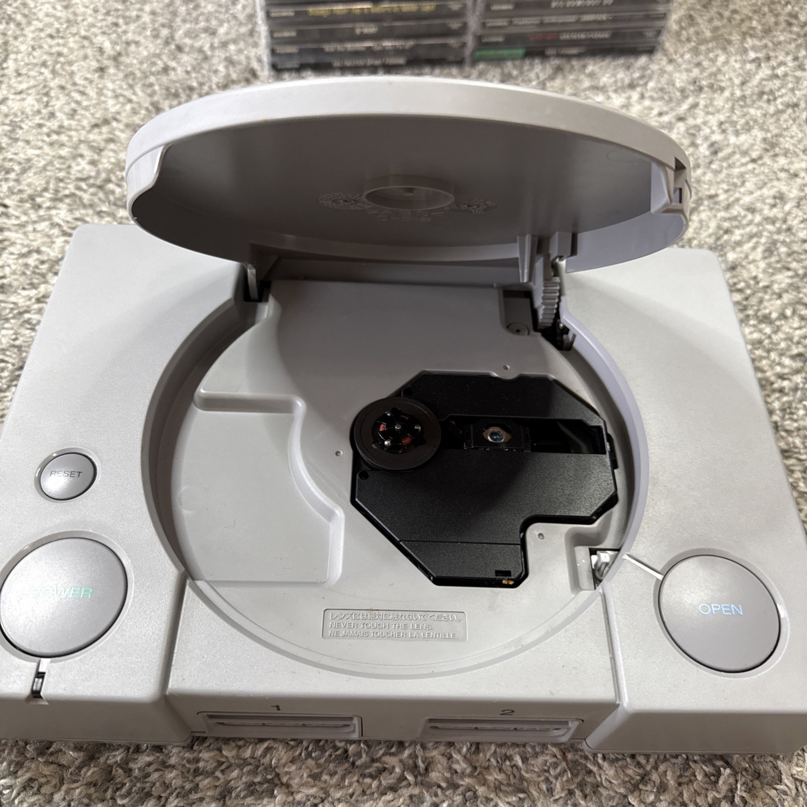 Sony PlayStation 1 SCPH-5501 Console Bundle w/ 2 Controllers, 27 Games