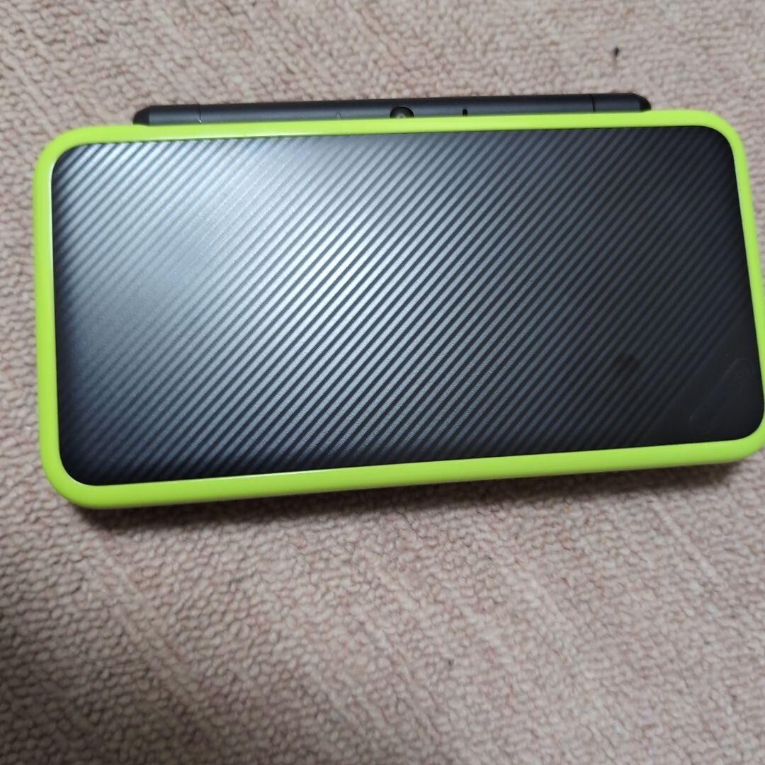 New Nintendo 2DS LL XL Black x Lime Console Japanese only From Japan