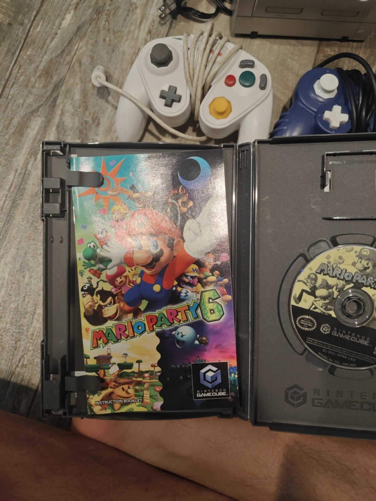 Nintendo GameCube Platinum Console – Silver With Games