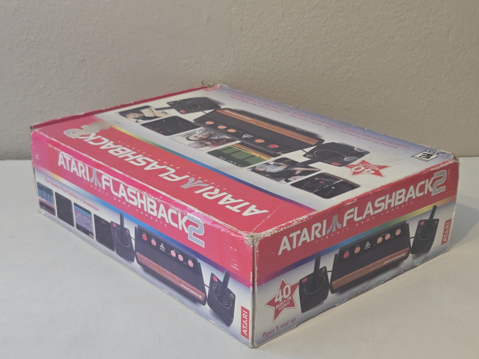 Atari Flashback 2 Console System Complete in Box Tested Working