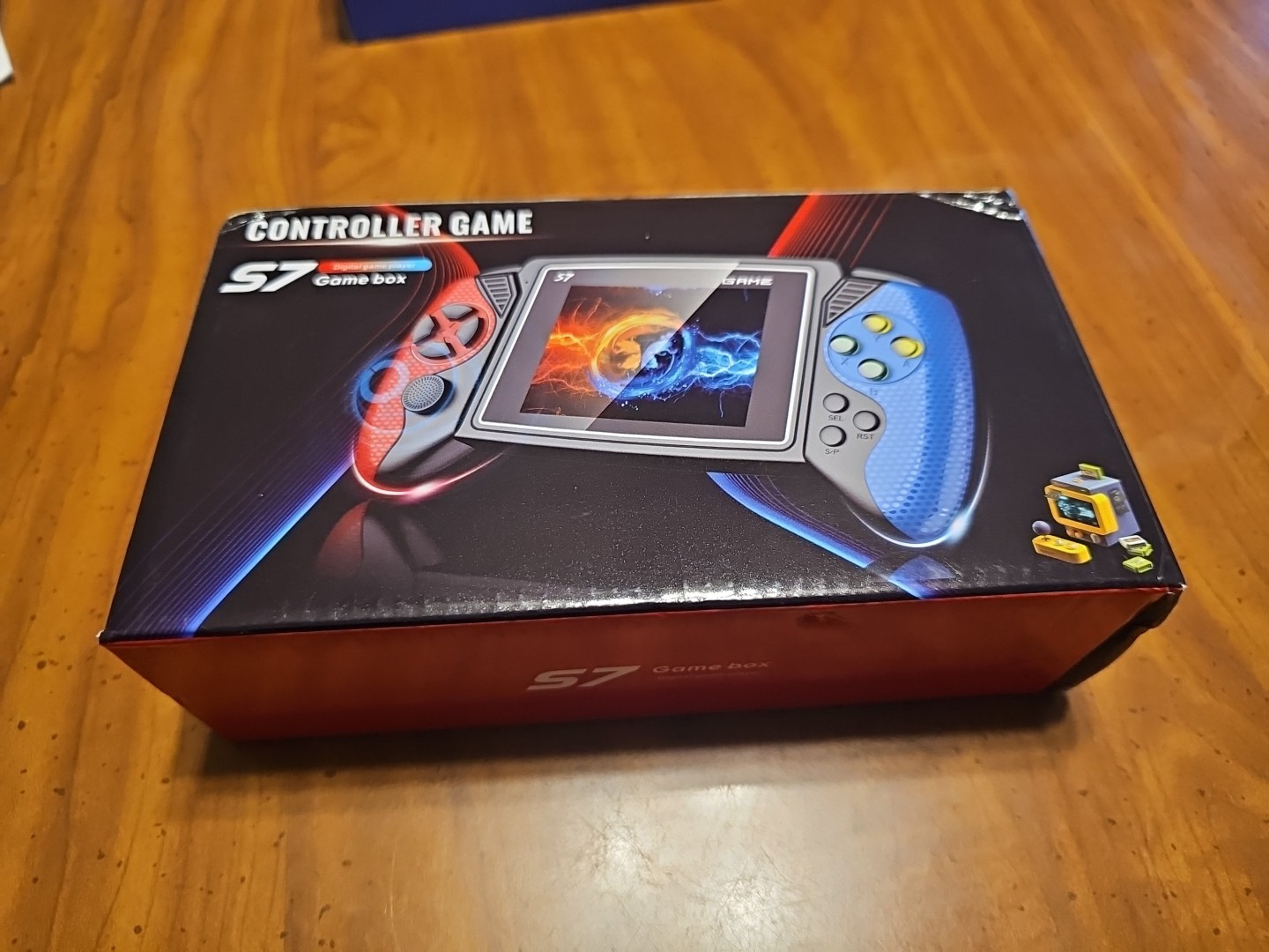 “S7 Retro Handheld Game Console 620 Games TV Output Rechargeable”