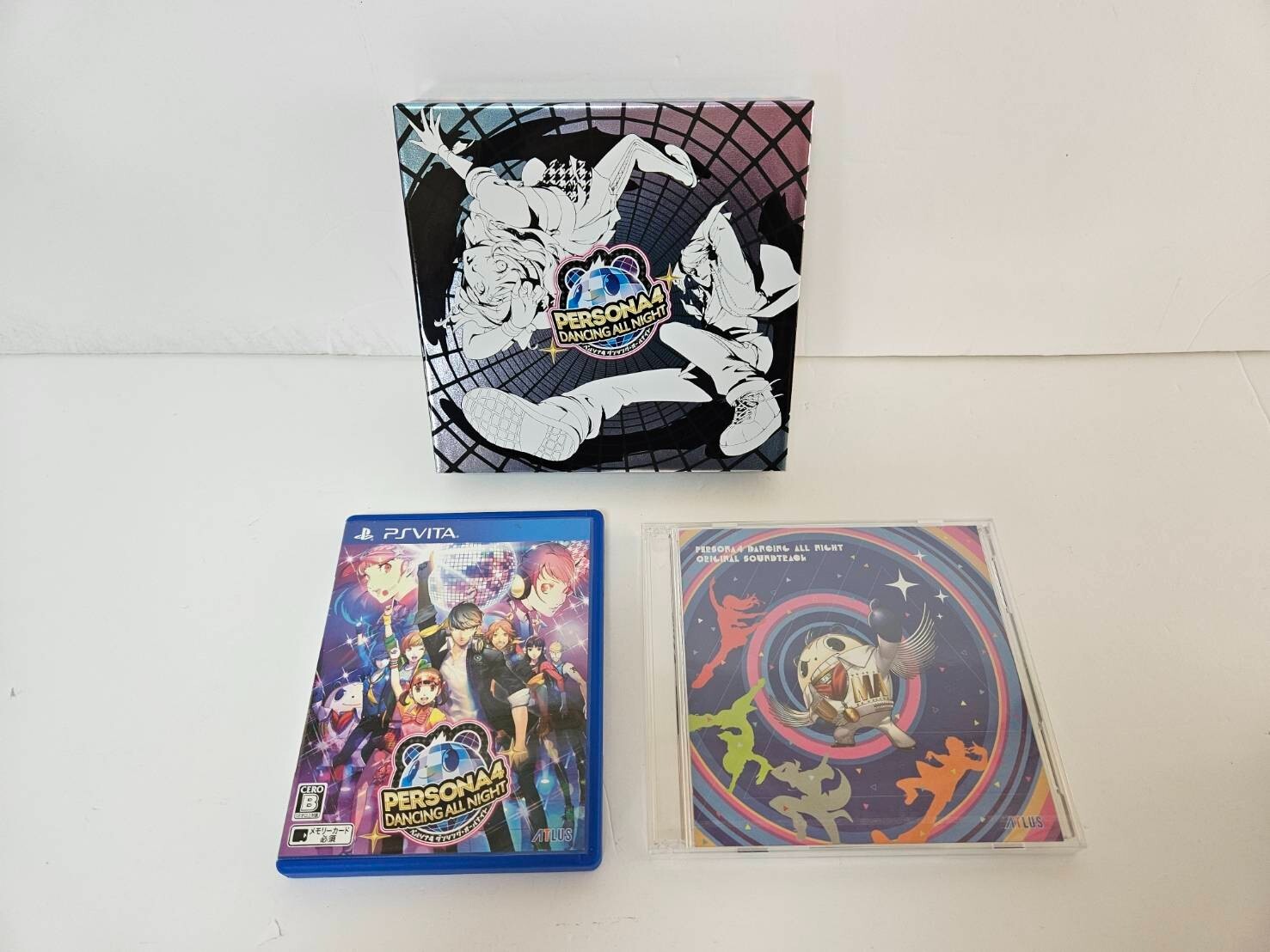 Vita Wi-Fi Console PERSONA 4 Dancing All Night Premium Crazy Box JP