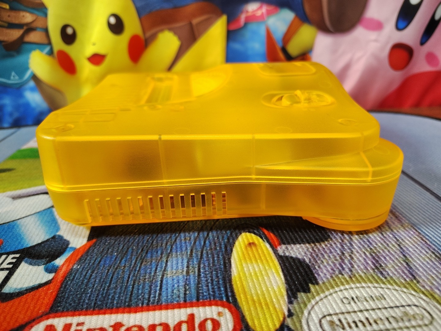 🔥Nintendo N64 Console Transparent Neon Orange Bundle Region Free🔥