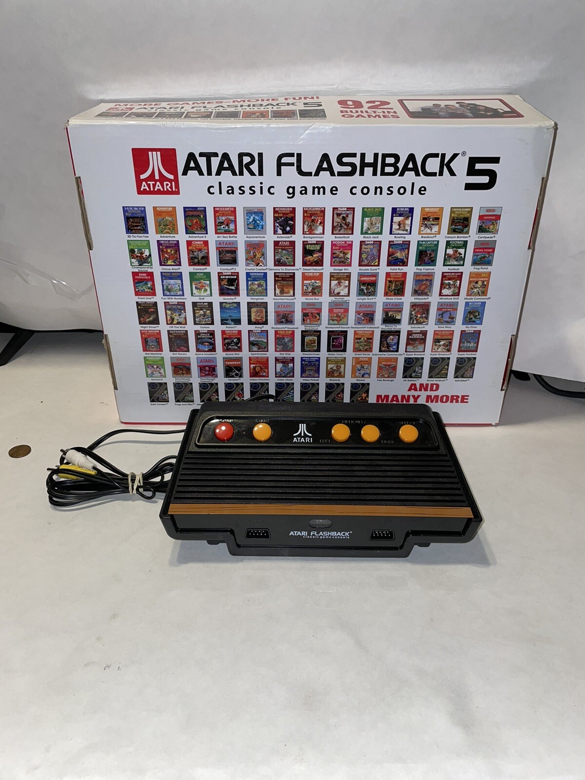 ATARI Flashback 5 Classic Game Console only no controllers no box