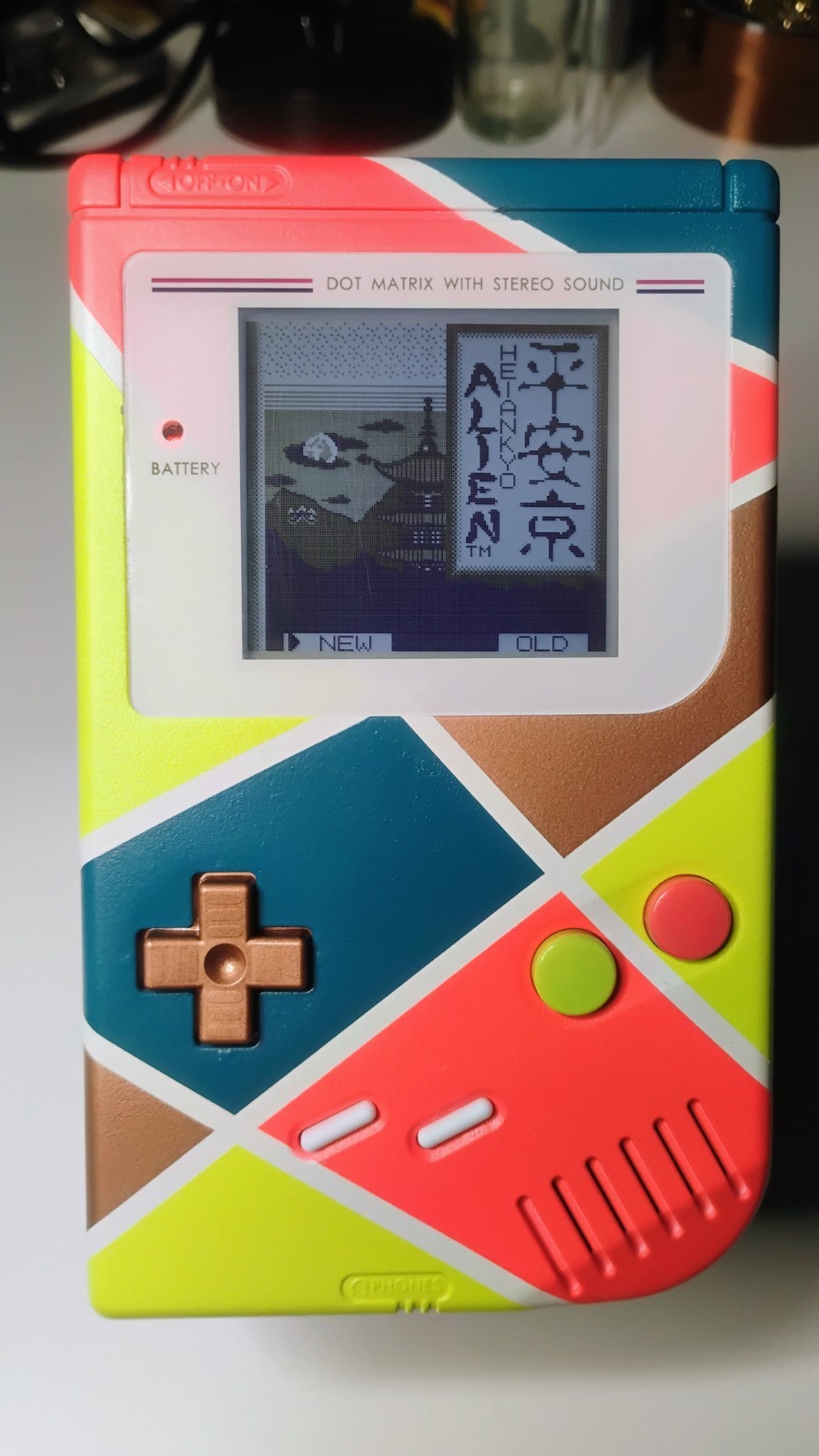 Nintendo Game Boy DMG – Backlit Adjustable LCD – Custom Shell – Tested & Working