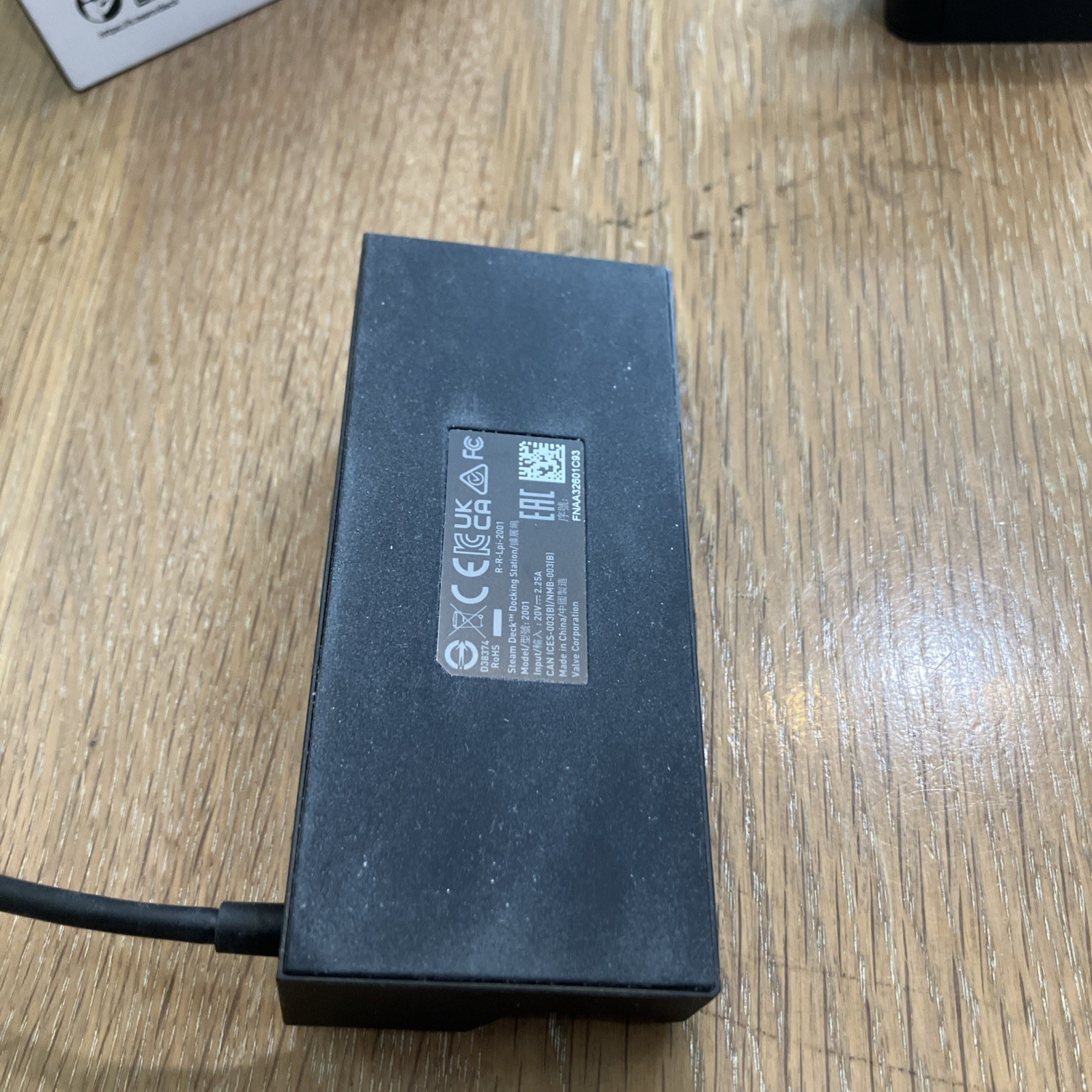 Valve Steam Deck OLED 1TB White Limited Edition + “Dock + US Wall Charger”