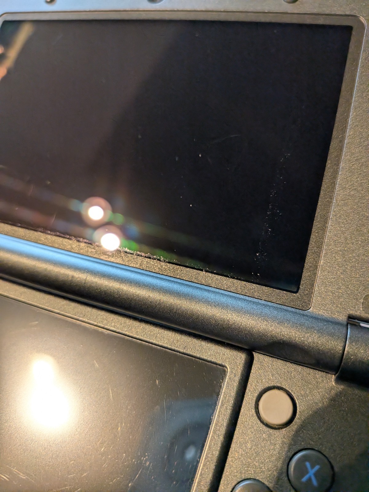 【Excellent】Top Ips New Nintendo 3DS LL XL Metallic black Game Console From Japan