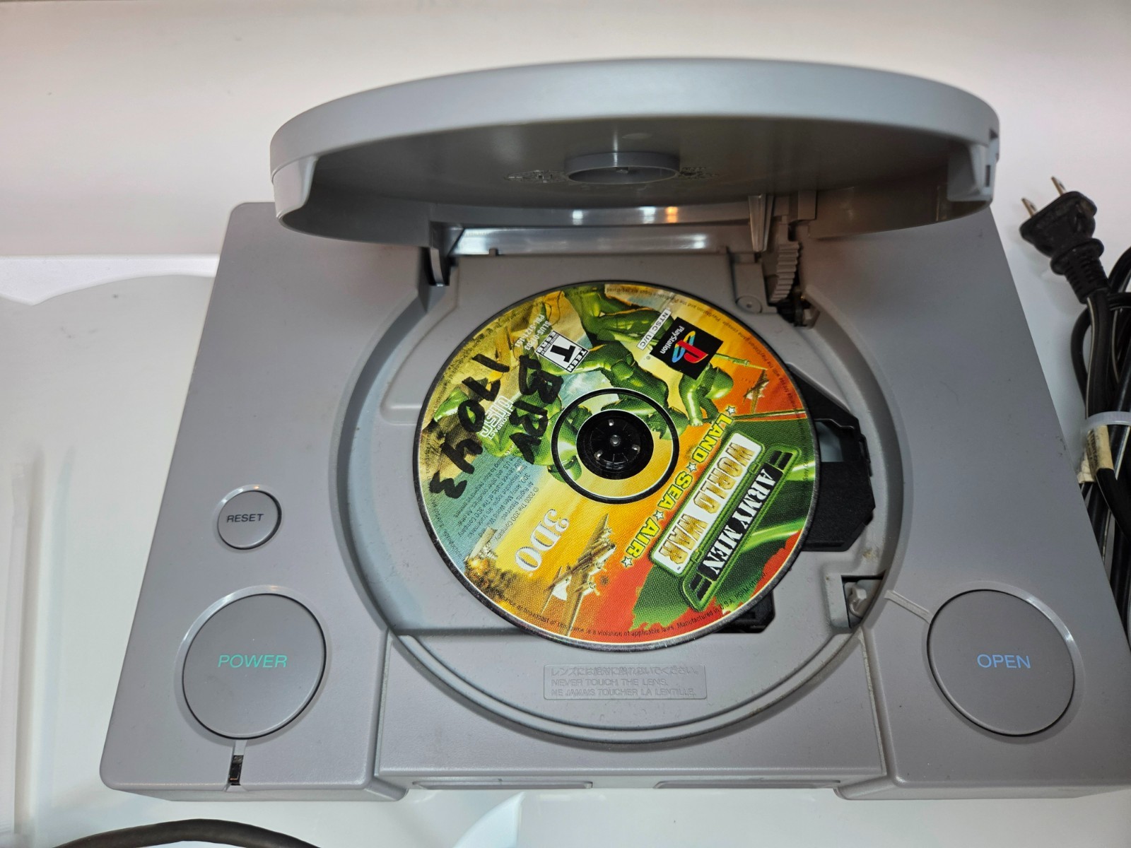 Sony PlayStation 1 System Console PS1 – tested and includes game