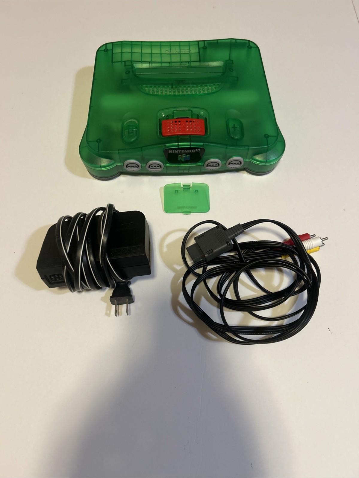 Nintendo 64 Jungle Green Authentic Console W/ Expansion Pak – READ DESCRIPTION