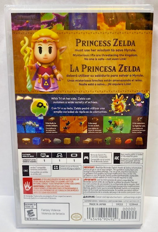 The Legend of Zelda: Echoes of Wisdom Switch New Game Special [US 2024 Action]