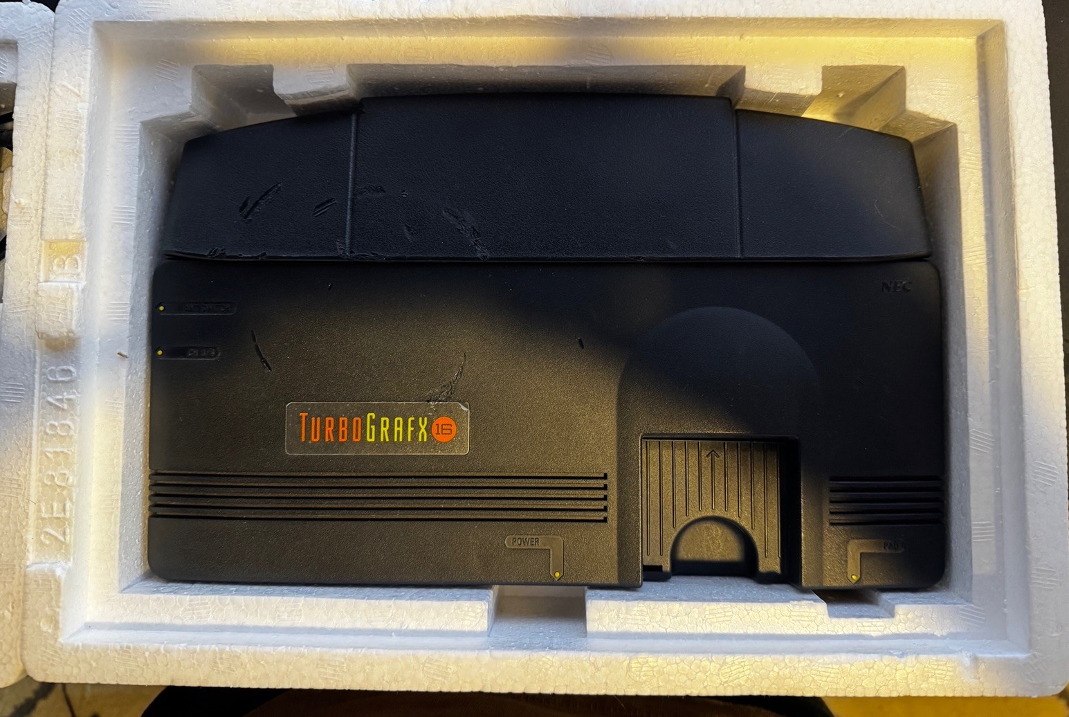 TurboGrafx-16 Console w/ ORIGINAL Receipt! – Missing game