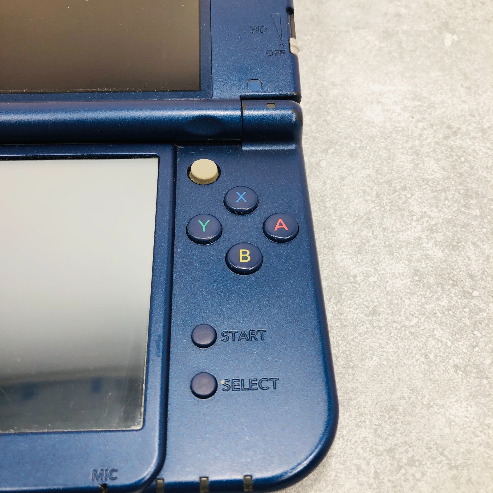 [EX+1] New Nintendo 3DS LL XL Metallic Blue console NTSC-J RED-001 26-06-26
