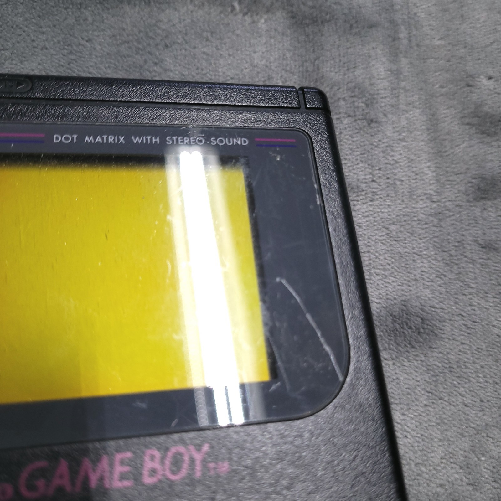 Nintendo GAME BOY Handheld Console DMG-01 Black READ DESCRIPTION Works