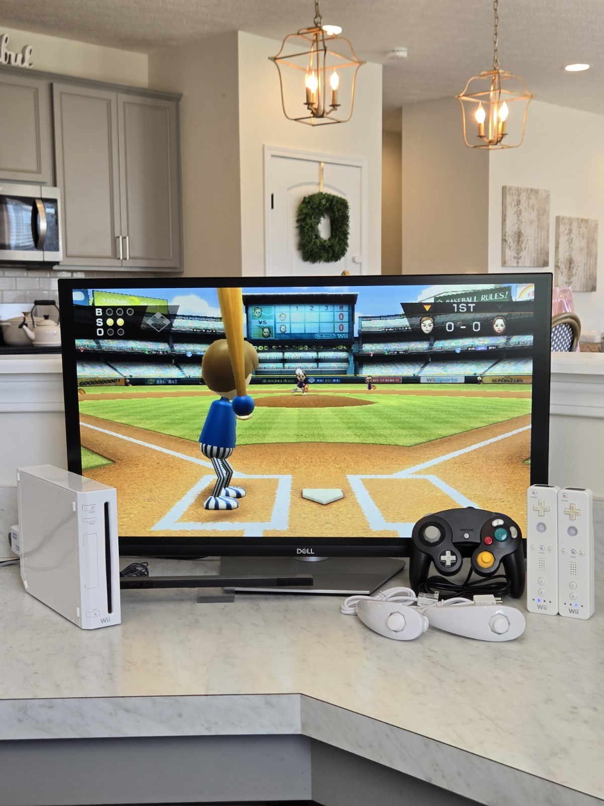 Complete Nintendo Wii Bundle – HDMI Enabled, 15 Games, GameCube + Wii Remotes