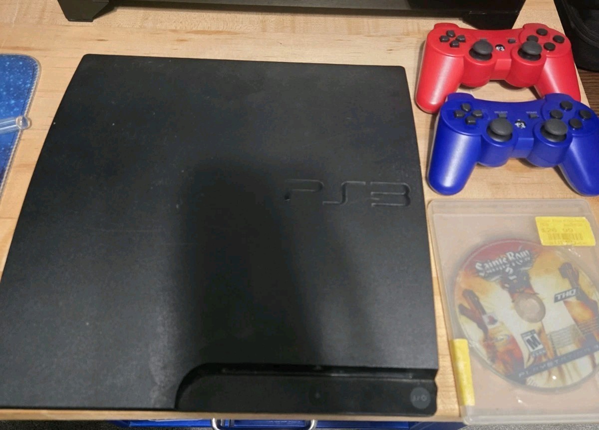 Sony PlayStation 3 Slim Cech-3001a Tested Working