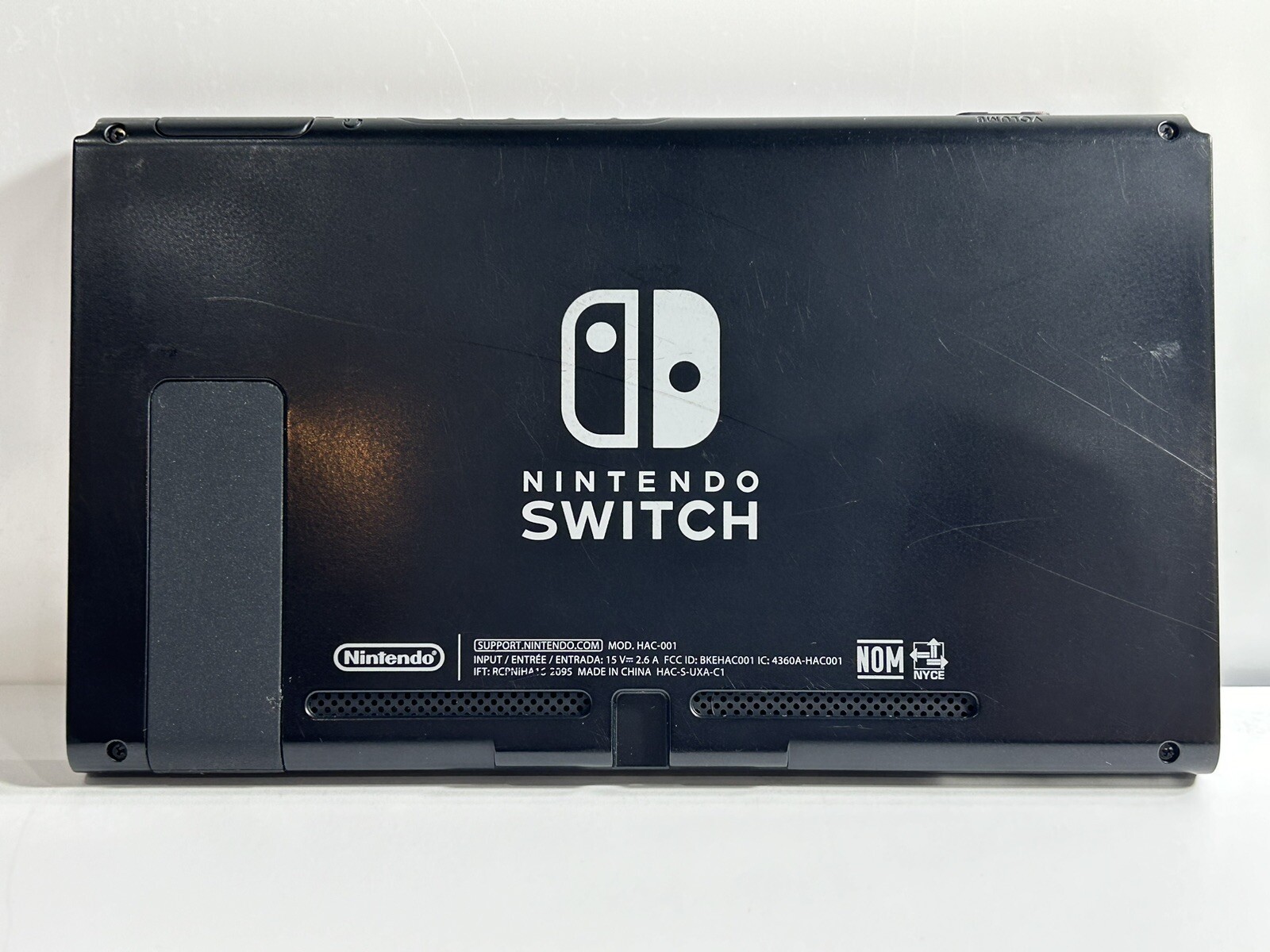 Nintendo Switch HAC-001 System Tablet Only Tested And Reset Poor Condition