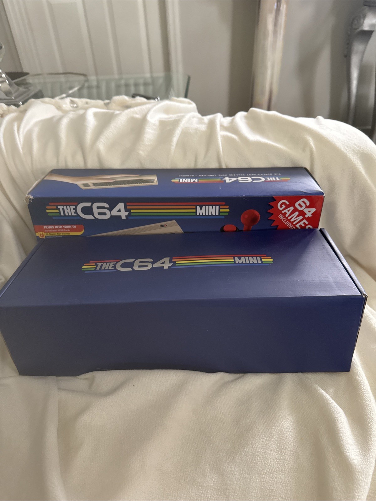 THE C64 MINI Commodore – 64 Retro Games On Console & Joystick RATED E