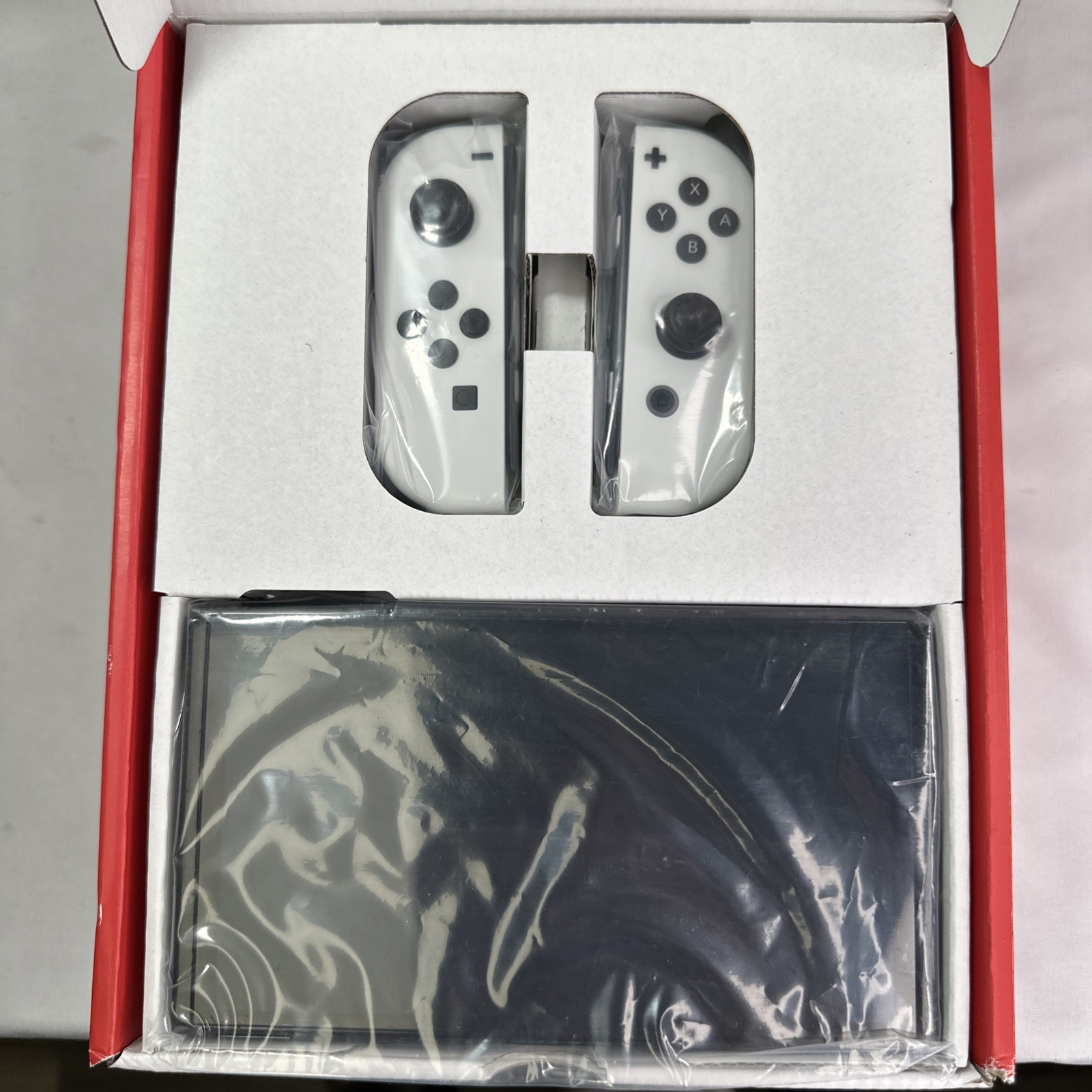 Nintendo Switch OLED Console Gaming System Black/White Bundle *READ*