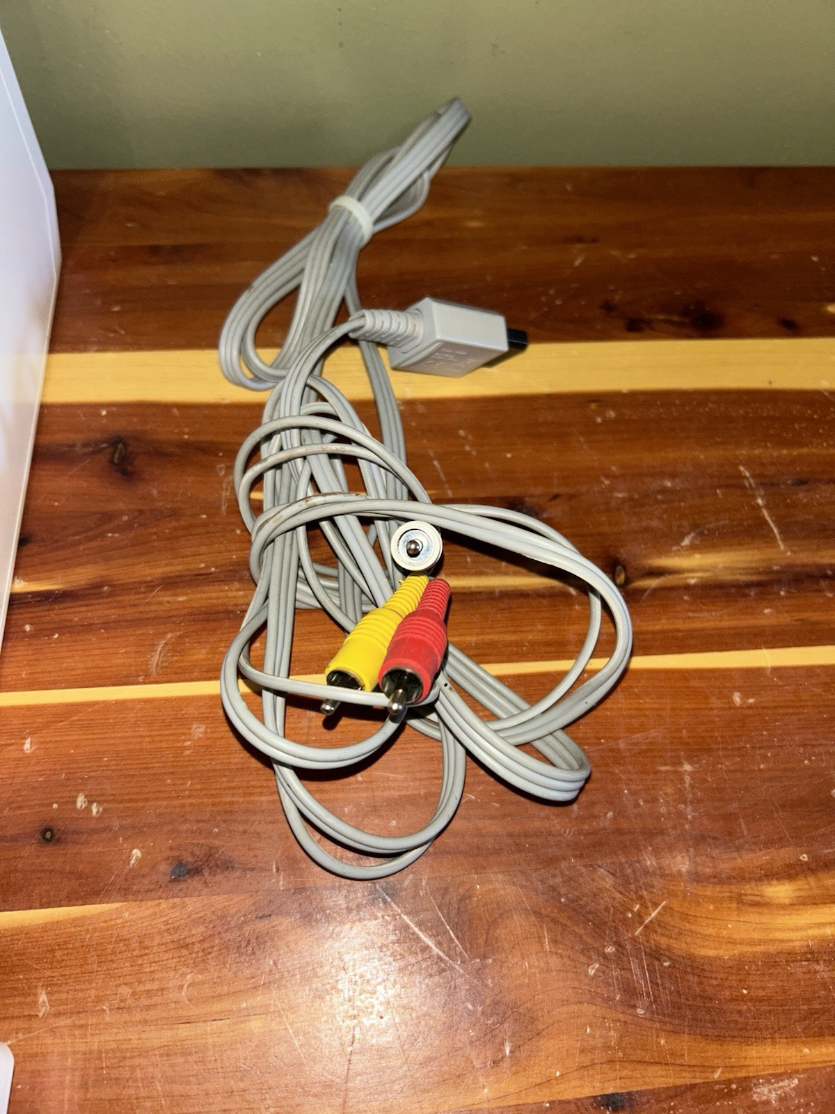 Nintendo Wii Console Bundle Lot System Controller & cords UNTESTED