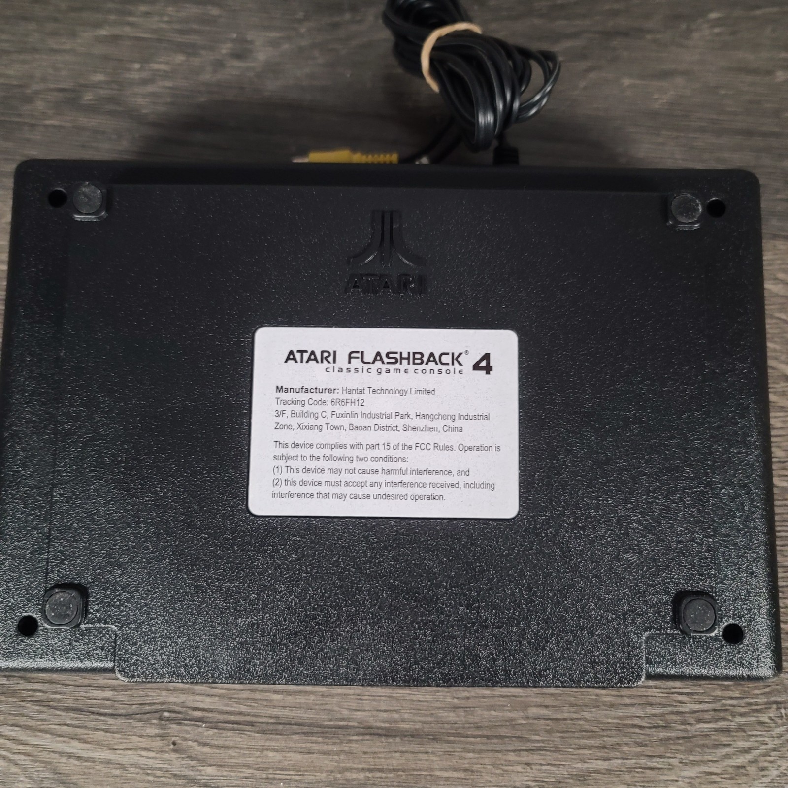 Atari Flashback 4 Classic Game Console System 101 Built In Games — No Power