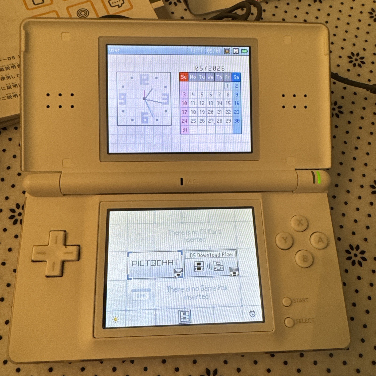 Nintendo DS Lite Handheld Console – Polar White