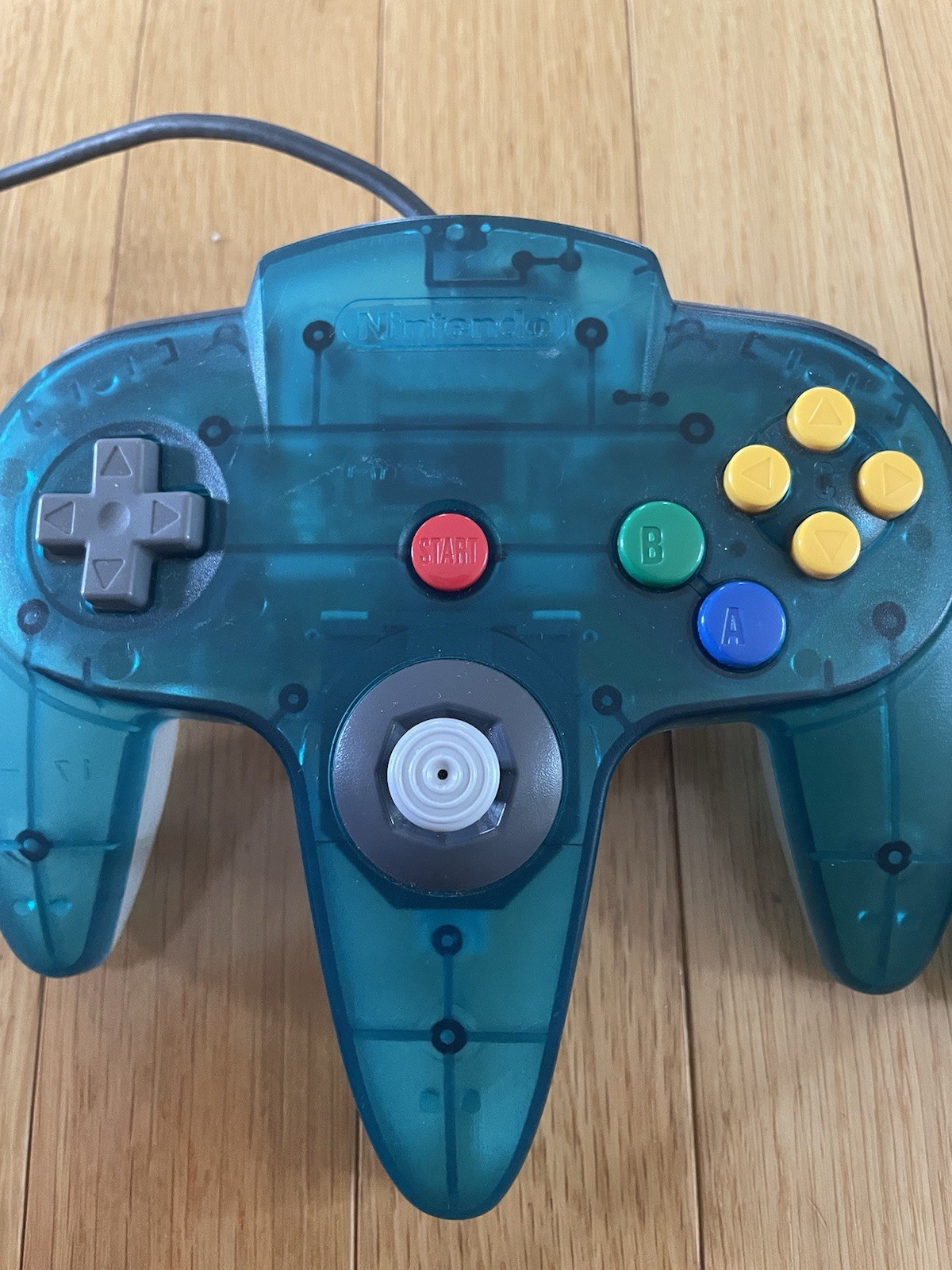 Ice Blue N64 Console w OEM Controllers Tested Region Free Nintendo