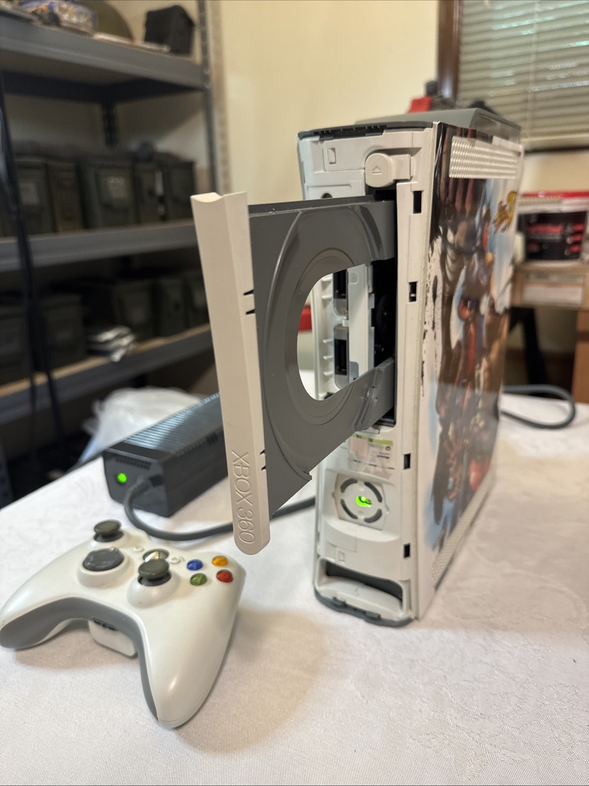 Working Microsoft Xbox 360 Pro 20GB Console – Matte White No Face Plate