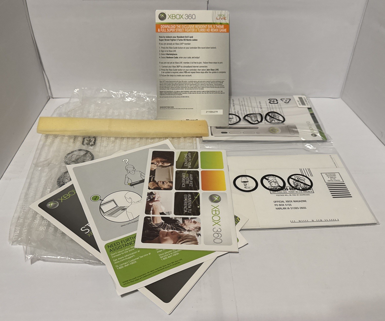 Xbox 360 Elite Resident Evil 5 Limited Ed Console Complete 👀 Fully Serviced CIB