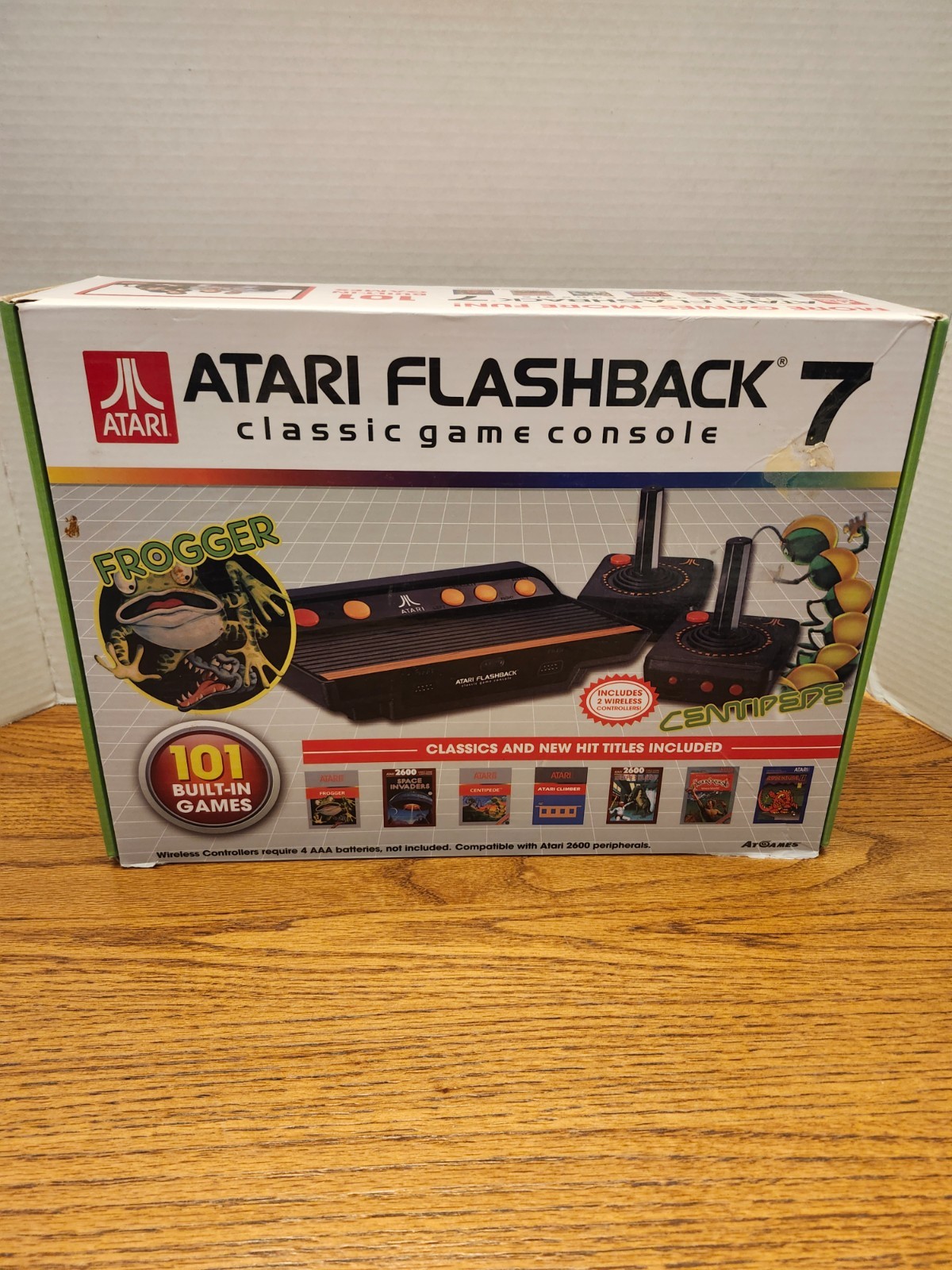 Atari Flashback 7 Classic Game Console – Black/Orange