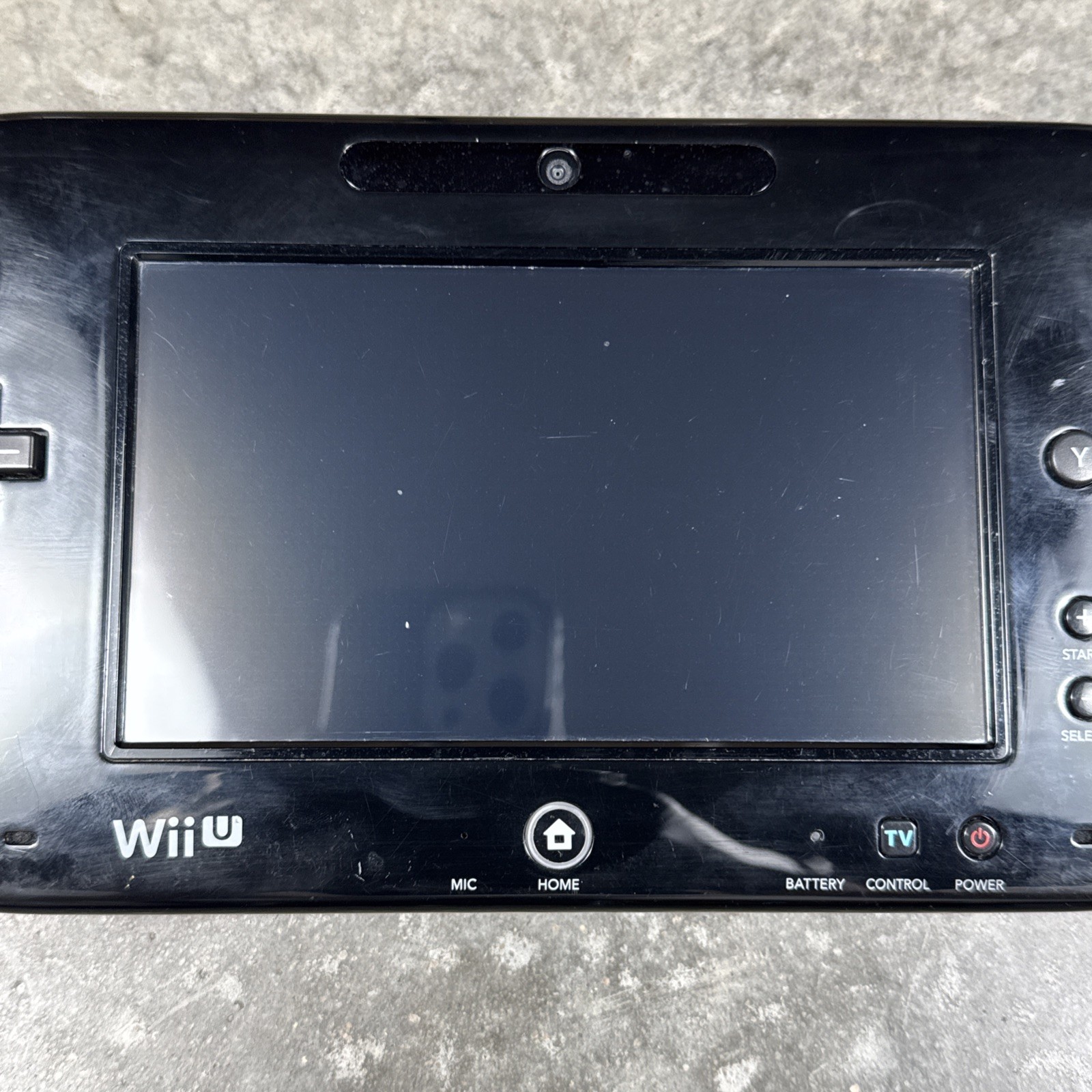 Nintendo Wii U 32GB Console (WUP-101) Gamepad Bundle + OEM Cables Tested Working