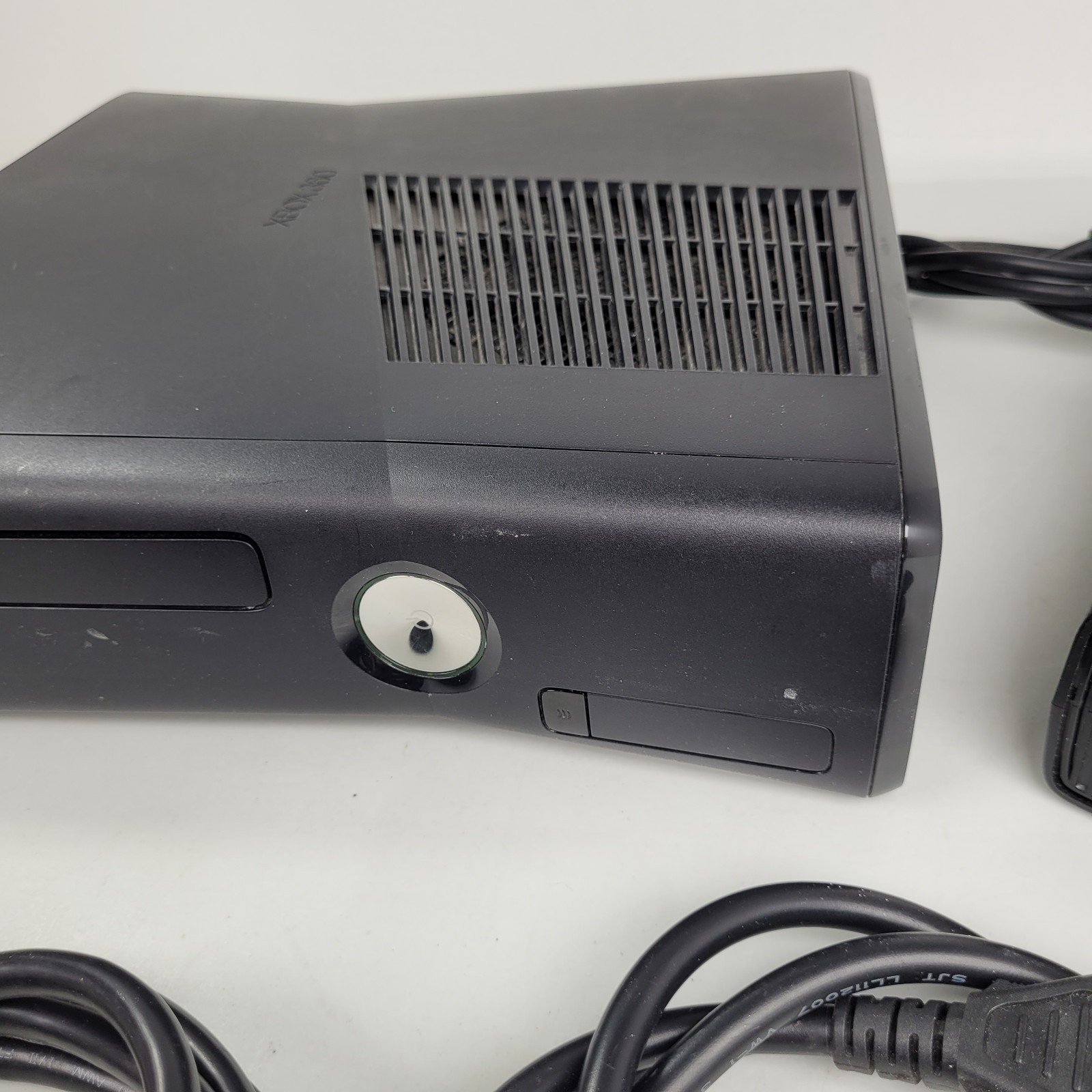 Xbox 360 Slim Console Matte Black Model S 1439 Tested & Working