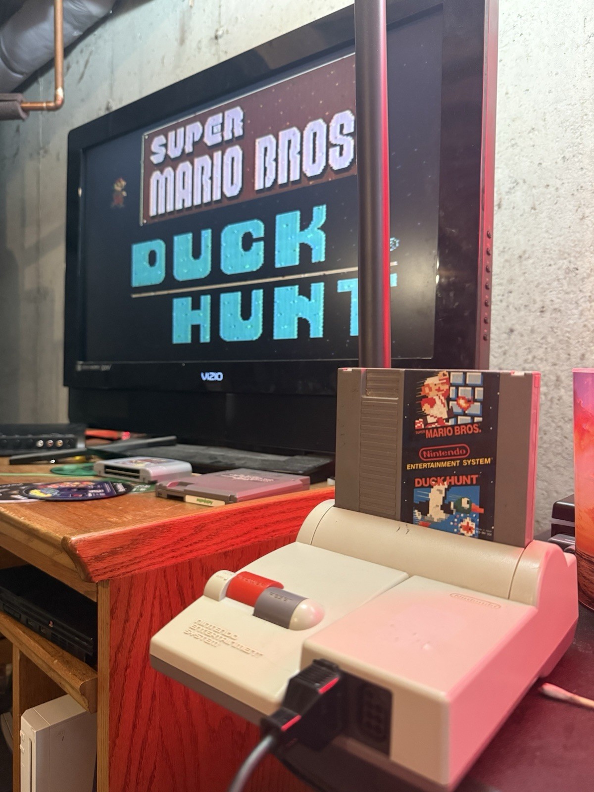 Nintendo NES Top Loader Console Bundle Lot w/ 12 Games, Controllers – Tested
