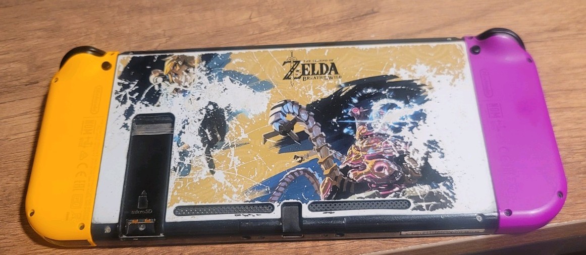 Nintendo Switch w/ Joy-Con Controllers & Zelda Carrying Case and extras