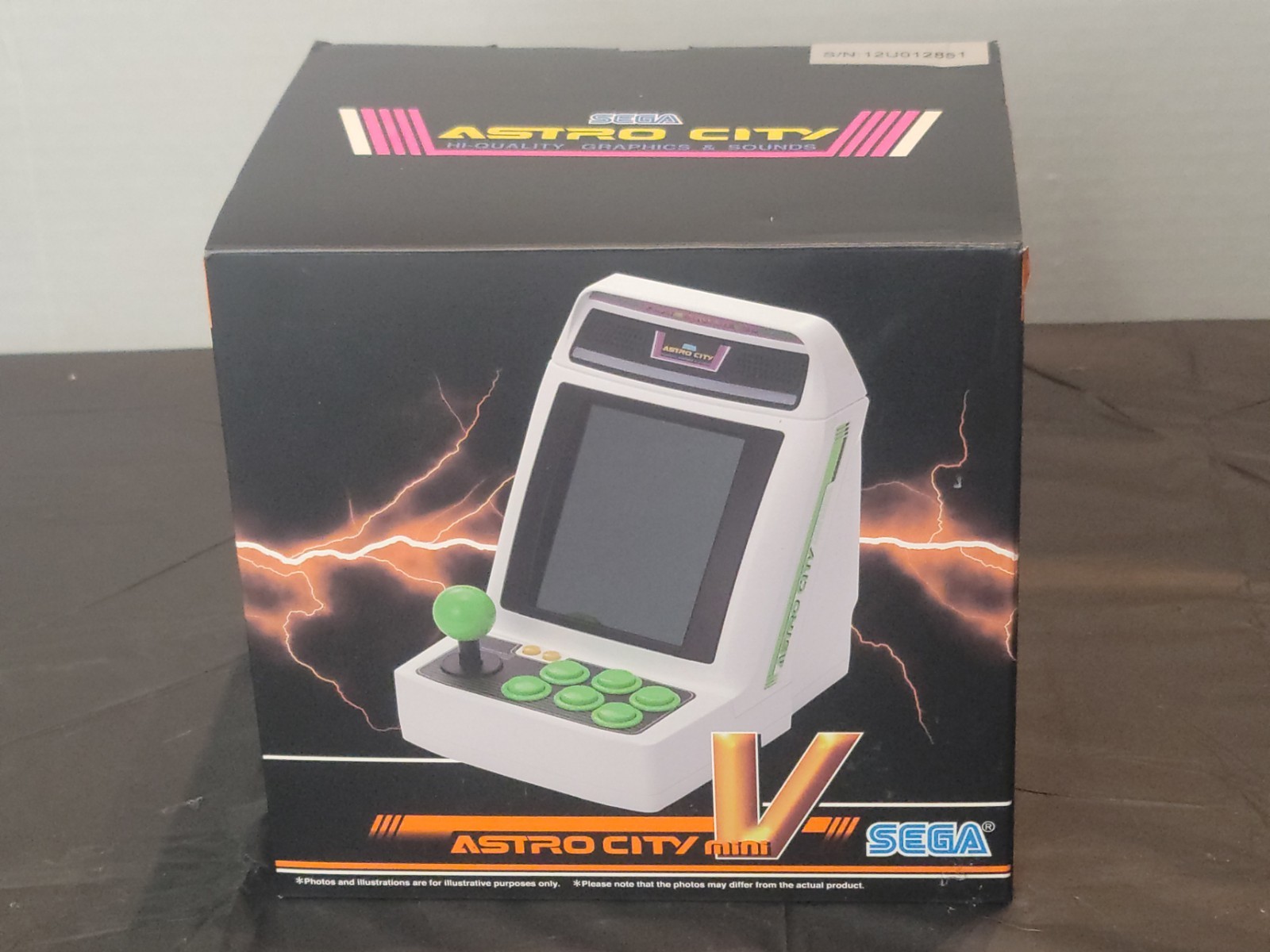 Sega Astro City Mini V Home Console Arcade Cabinet ~ NEW