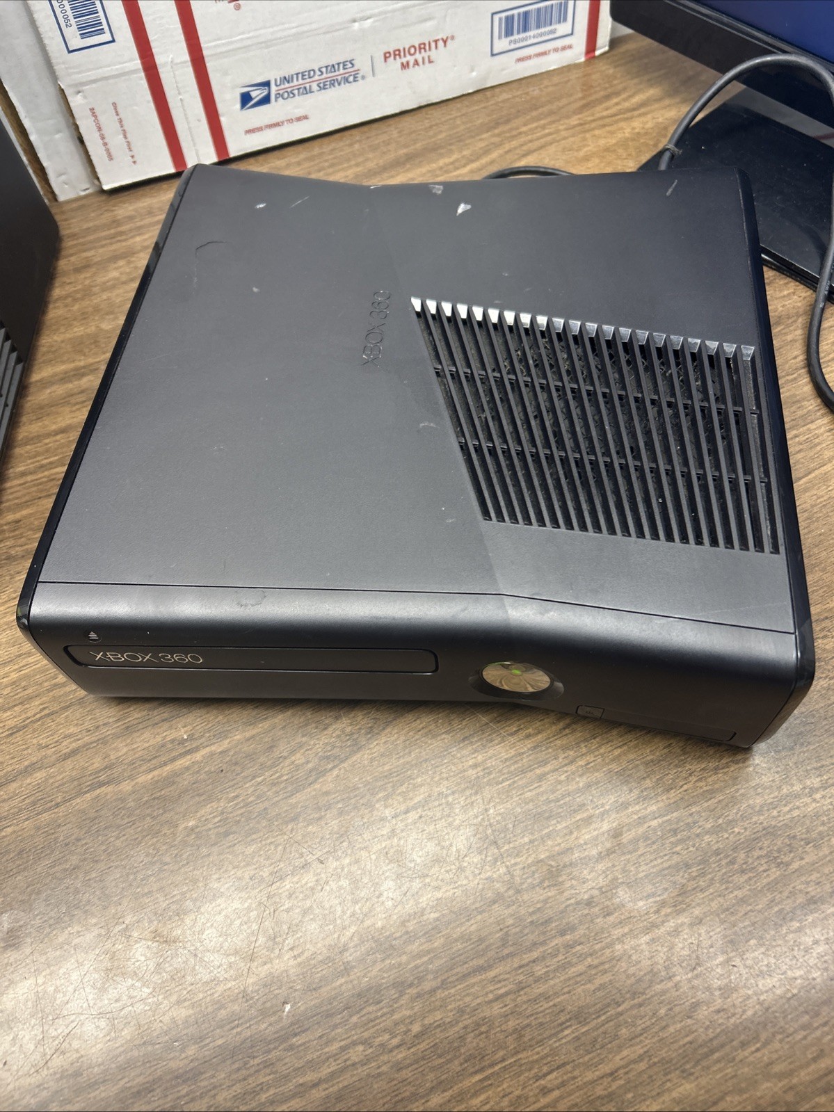 Xbox 360 S Slim Black (Model 1439) Console Only 4GB Tested & Working