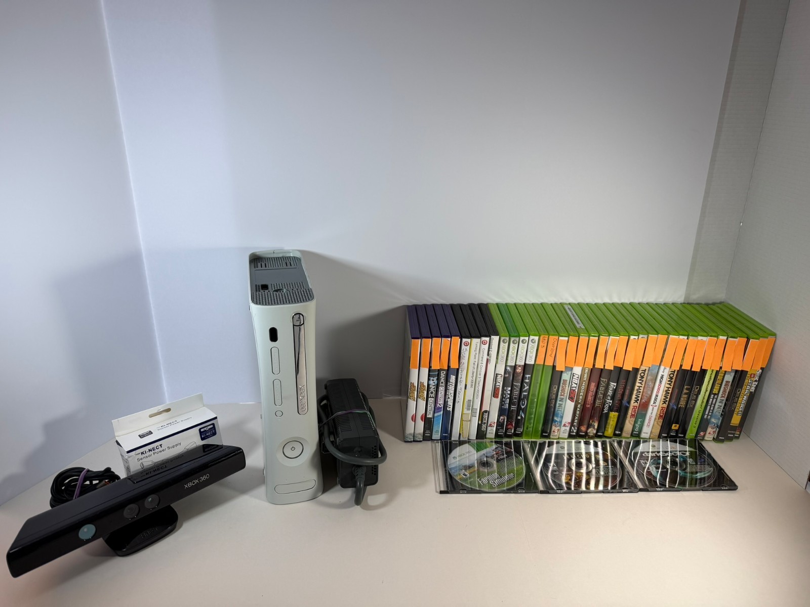 Xbox 360 Lot – 40 Games – Kinect – Red Ring Console – Games & Accessories Tested