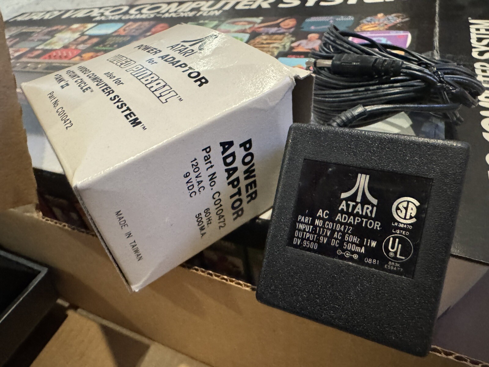 RARE Prestine Condition Atari CX-2600 Video Computer System Console 1982 Box See