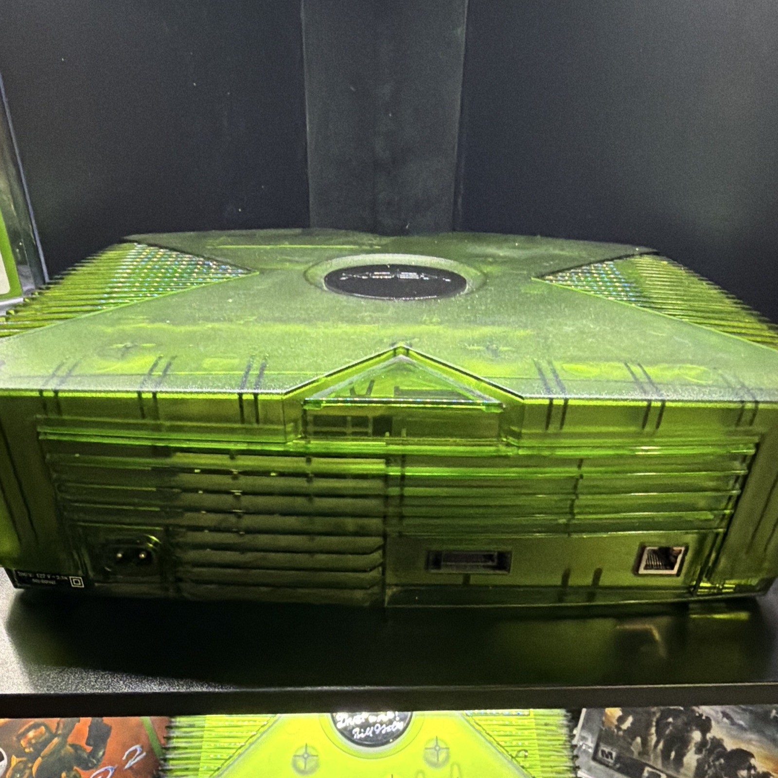 Microsoft Xbox Halo Special Edition Limited Edition Green Console w/ Controller
