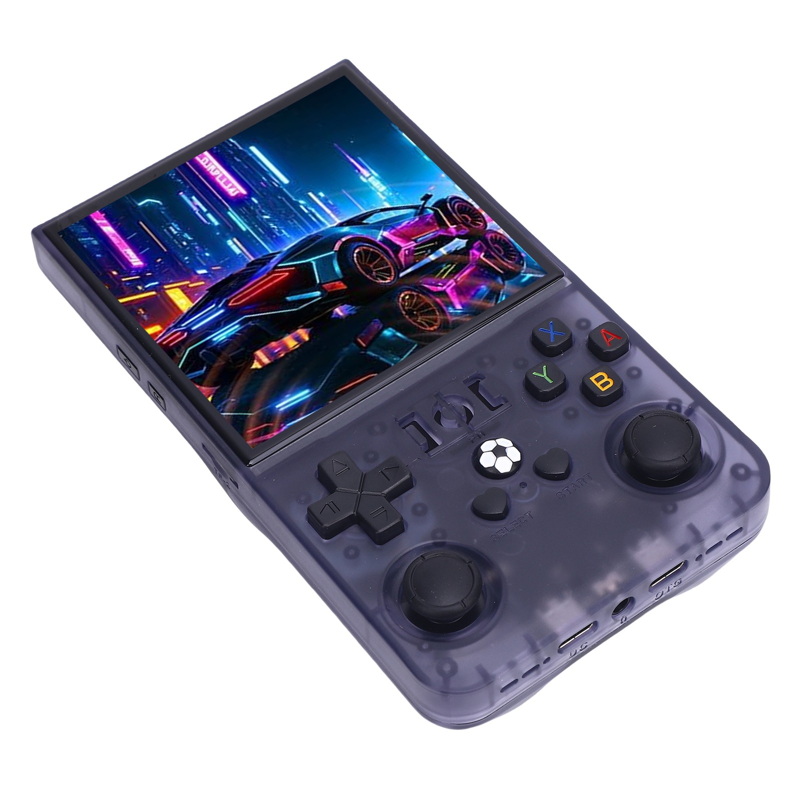 Handheld Game Console For System Translucent Grey 4 Inch 720×720 Scre BHOK