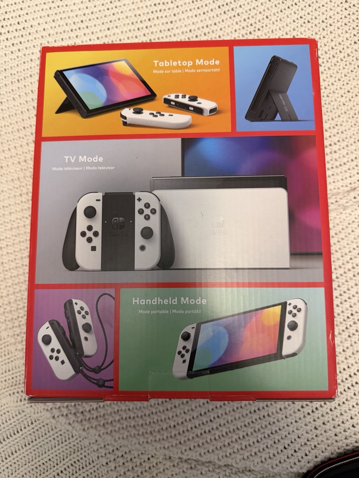 Nintendo Switch OLED Model HEG-001 Handheld Console – 64GB – White