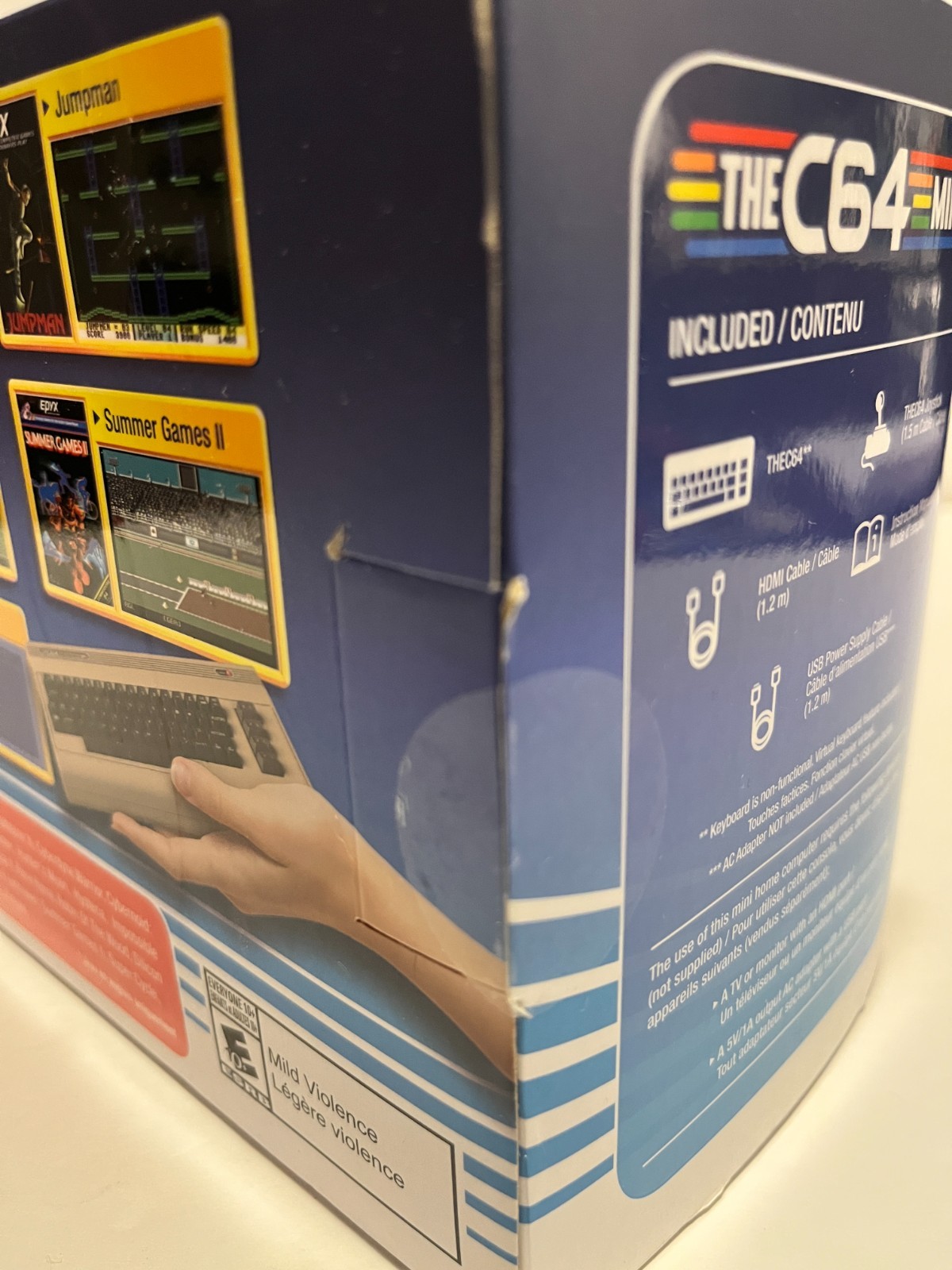NEW The C64 Mini Retro Games Console with Joystick & USB – ALL Games – SEALED