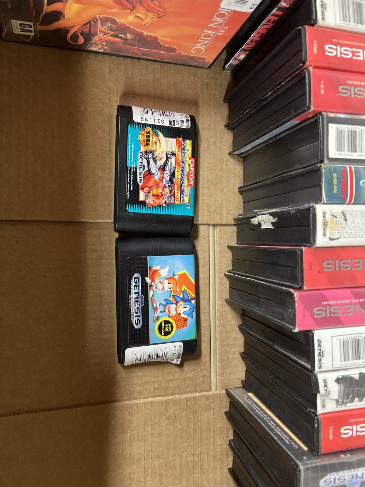 Sega Genesis 1 Console System Bundle (1602) + Original Box, AC Power & Much More