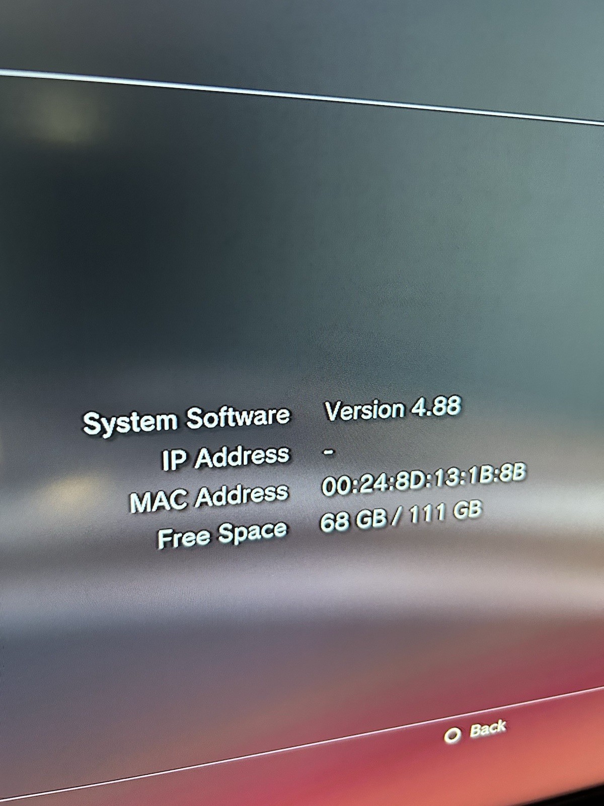 Sony PlayStation 3 Slim 120GB Console Only 4.88 CECH-2001A Tested Works