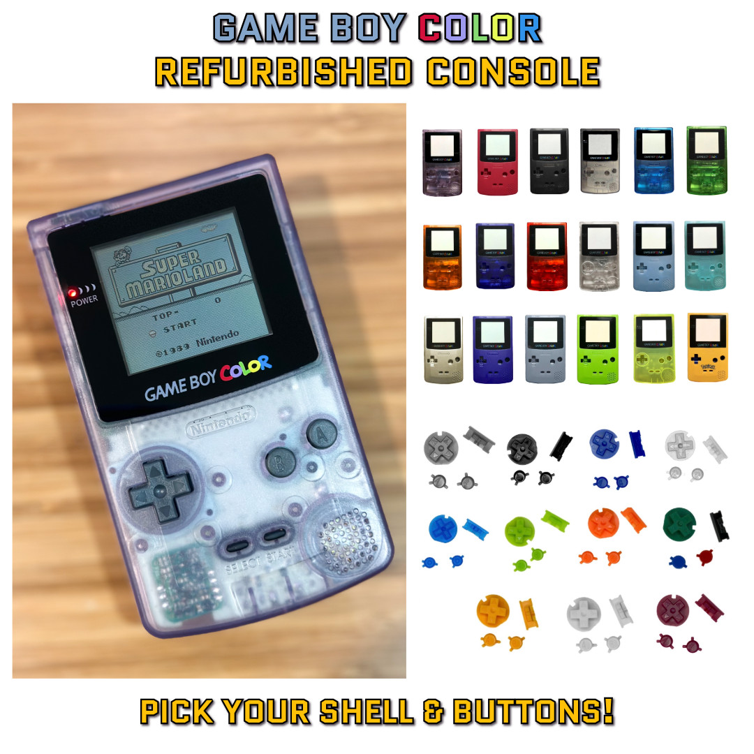 Nintendo Game Boy Color GBC System Console – Refurbished – Pick your color!