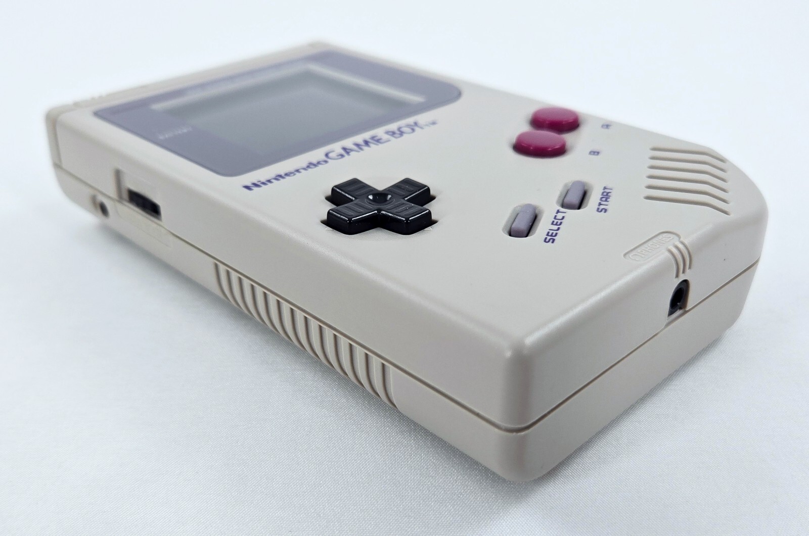 GAME BOY DMG-01 CONSOLE COMPLETE CIB w/ TETRIS + IPS LCD Backlit Screen Nintendo