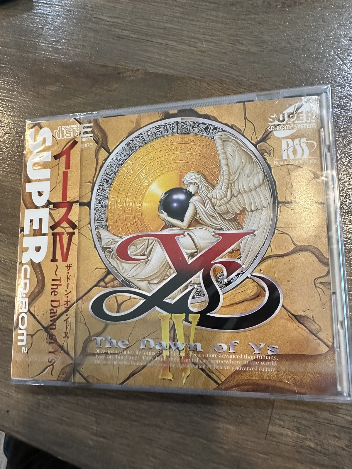 Sealed Ys IV The Dawn Of Ys PC Engine NEC Turbografx Falcom Adol RPG Super CD